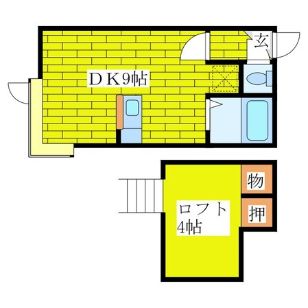 クリスタルコート羊ヶ丘の物件間取画像